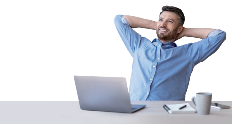 Consultant souriant